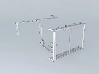 Portable Pickup Free 3D model