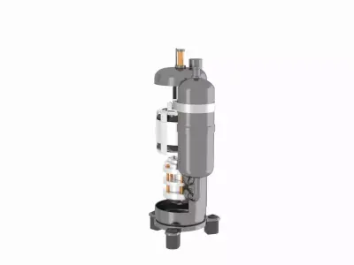Rotor Compressor 3D model