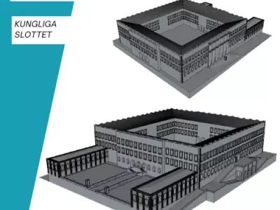 Kungliga Slottet 3D print model