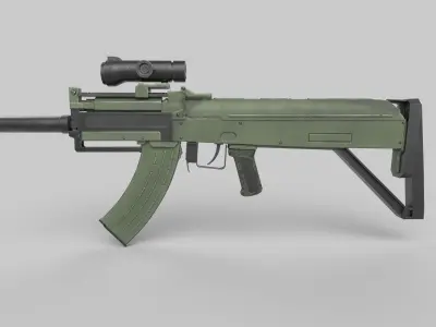 Uzi riffle 3D model