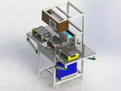 Bar Code Scanning Device 3D model