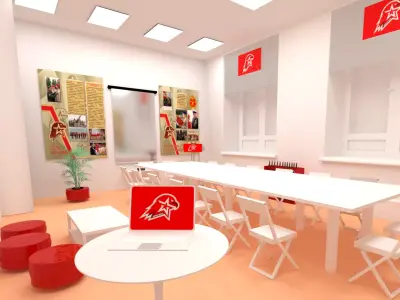 youn army room  3D model