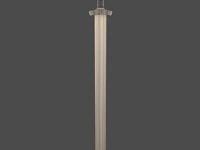Viking Sword Low-poly 3D model 7