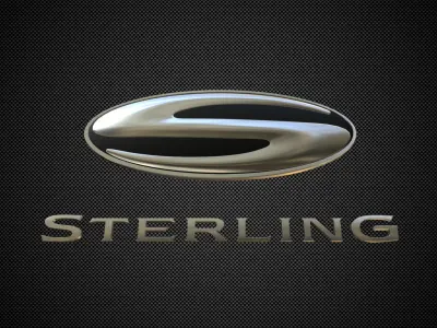 sterling logo 3D model