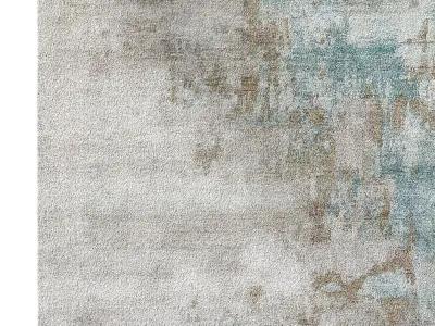 Lyra Silk Rug by The world of RH 3D model