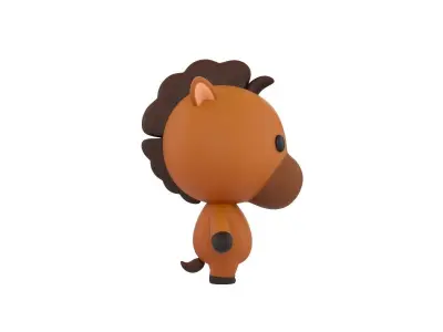 Character033 Horse 3D model