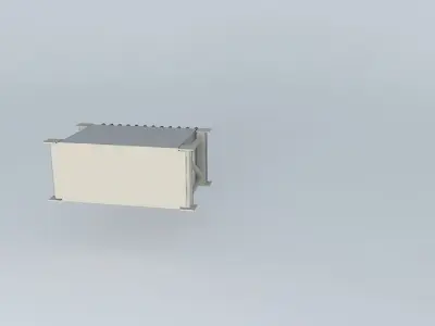 Hall A SBS HCAL Frame Free 3D model