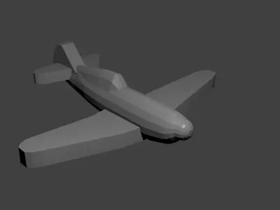 French D520 Fighter Aircraft Free 3D print model