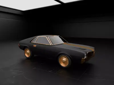 1969 AMC AMX  3D print model