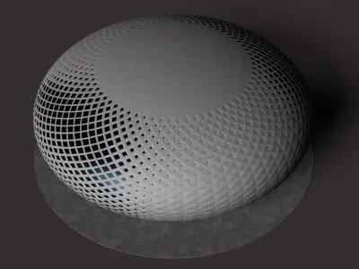 Building in concept 3D model