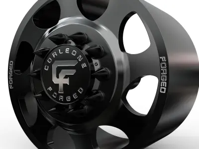 corleone front arzana dually wheel 3D print model
