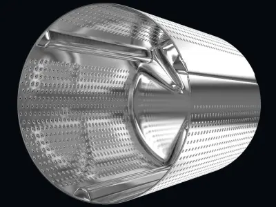 Drum Washing Machine 3D model