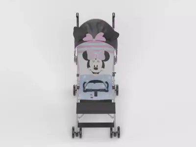 Baby stroller 3D model 3D model purchase