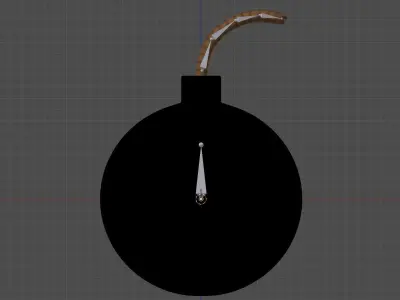 Round Bomb 3D model purchase