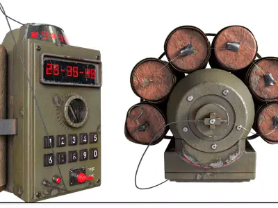 Dynamite 20 3D model