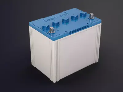 Commercial Vehicle Battery  3D model