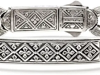 Bracelet with patterns antique bracelet 3D print model 3D print model