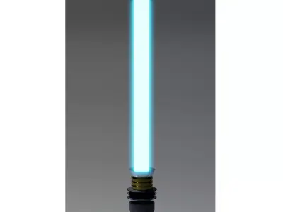 Aayla Securas Lightsaber 3D model