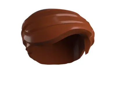 Custom3Dprint Minifigure Accessory - Minifigure Hair S2 - 068 3D print model