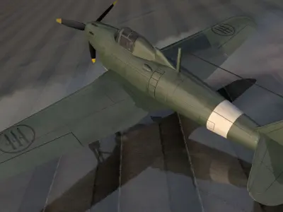 Piaggio P-119 3D model