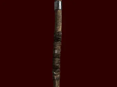 Drow Mace Low-poly 3D model