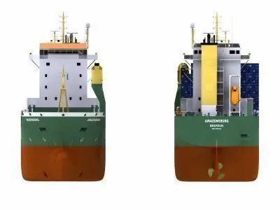 Multi-Purpose Cargo Vessel - 01 - 3D model