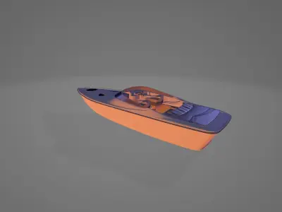 yatch Free 3D model
