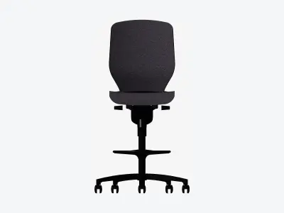 Chair - Office - Worksmart - Counter Low-poly 3D model