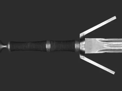 Sword PBR GameReady Low-poly 3D model