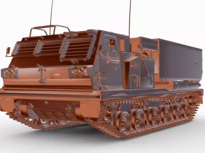 m270 mlrs 3D model