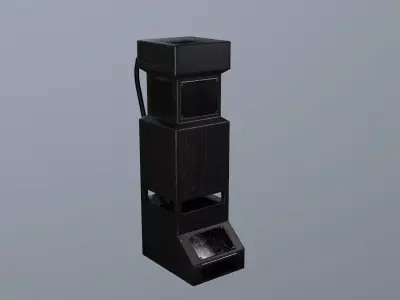 Sci-Fi Asset Low-poly 3D model get