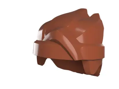 Custom3Dprint Minifigure Accessory - Minifigure Hair S2 - 126 3D print model