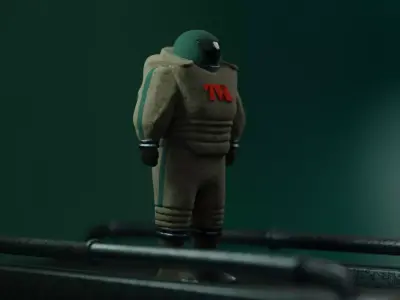 TVA Miniature Radiation Suit 3D print model