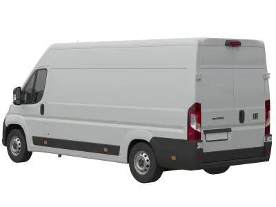 2024 FIAT DUCATO L4H2 Detailed interior 3D model