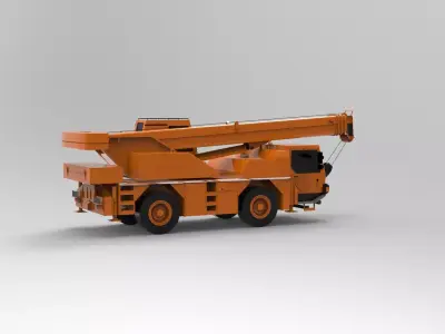 LIEBHERR Mobile Crane 3D model purchase