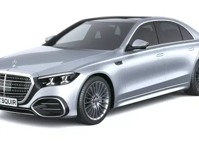 Mercedes-Benz S-Class AMG 2027 3D model