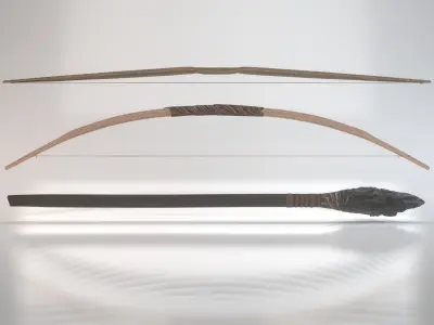 Prehistoric Weapons 3D Model Pack
