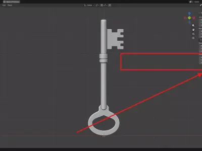 Old Key for Printing 3D print model