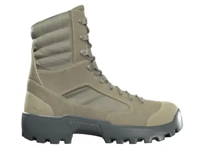Hybrid Assault Boots 3D model