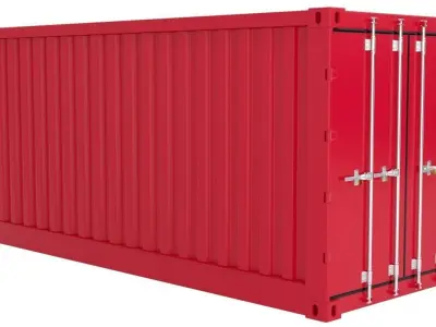 Cargo Container 3D model by weeray