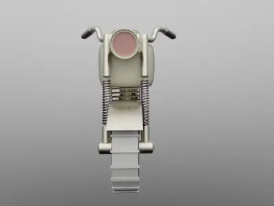 motorcycle Free low-poly 3D model buy