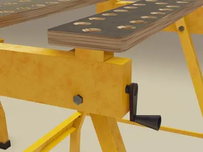 Portable Workbench  3D model