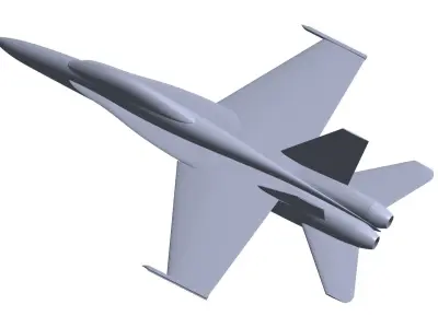 F-18 Performance 3D model