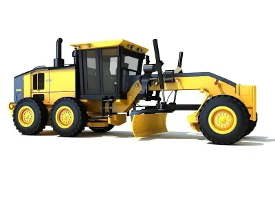 Road Construction Equipment Collection 3D Model Pack