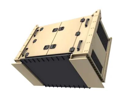 Military Generator 3D model from CGTrader