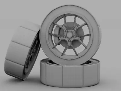 SVE S350 Wheel  3D model