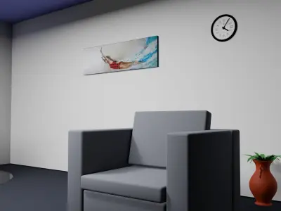 Interior 3D model