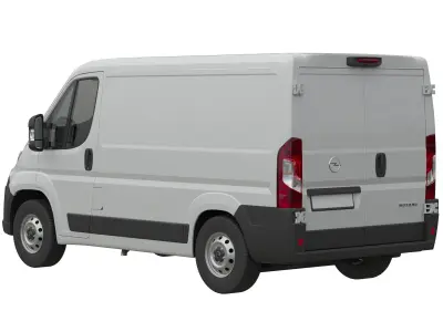 2024 Opel Movano  L1H1 Detailed interior 3D model