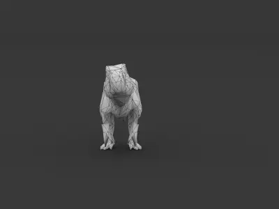 Low Poly Dinosaurs Trex Rex Reptile Dino Low-poly 3D model