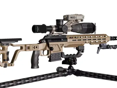 Victrix Pugio V 308 Win Low-poly 3D model